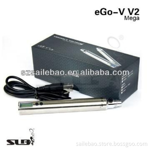 Sailebao 2013 hottest 1volt led 1200mah ego v v2 adjustable 1 n batter